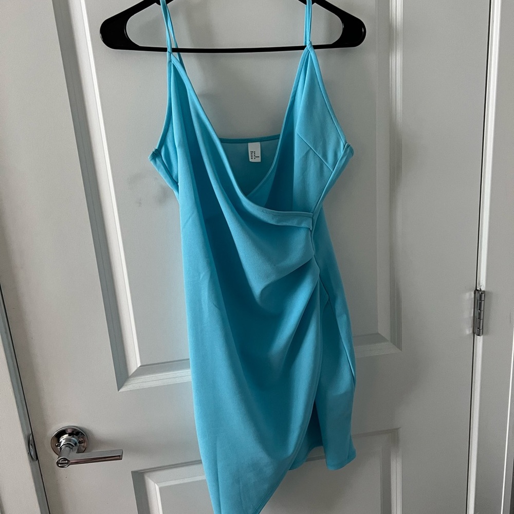Blue Mini Dress - Picture 2 of 3